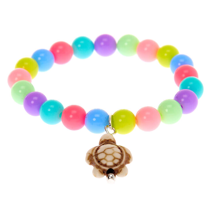 Claire&#39;s Club Pastel Cowrie Shell &amp; Turtle Jewellery Set - 2 Pack,