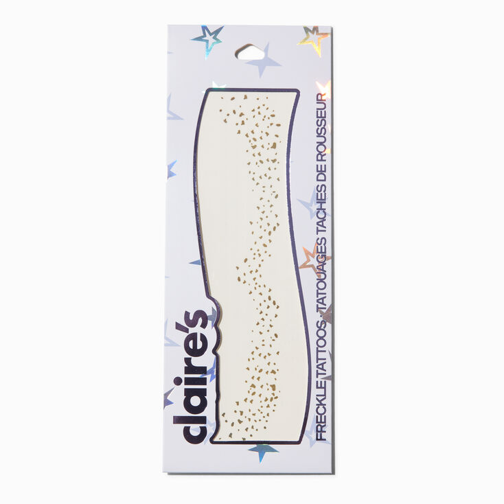 Gold Freckle Temporary Tattoos,
