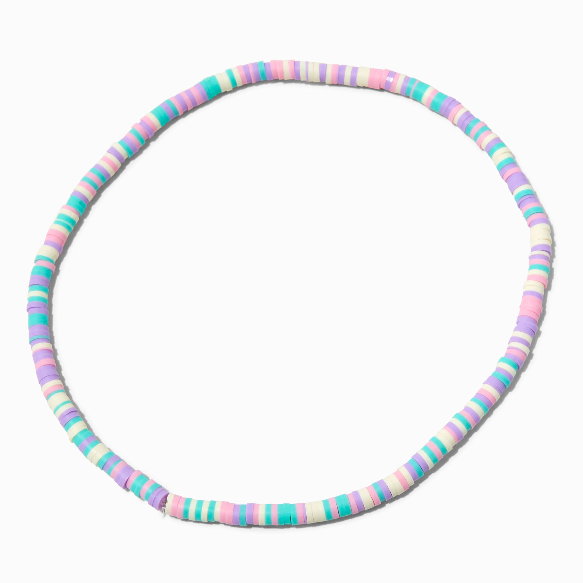 Parure de colliers cœur pastel en pâte fimo Claire's Club - Lot de 2,