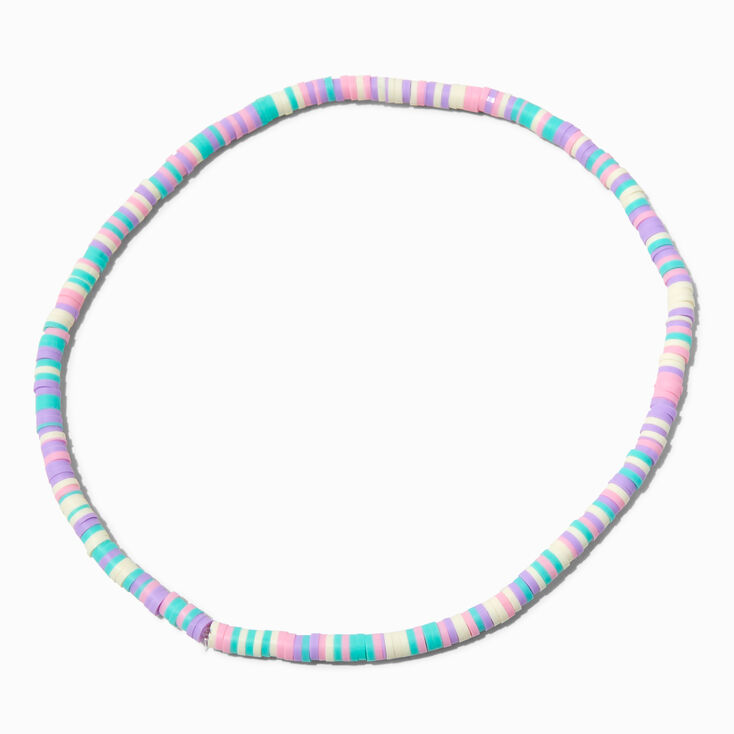 Parure de colliers c&oelig;ur pastel en p&acirc;te fimo Claire&#39;s Club - Lot de 2,