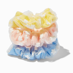 Claire&#39;s Club Daisy Scrunchies - 3 Pack,