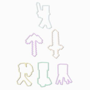 Minecraft&trade; Glow In The Dark Stretchy Bands Bracelets - 12 Pack,