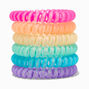 Claire&#39;s Club Matte Neon Coil Bracelets - 6 Pack,