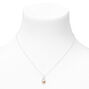 Gold Heart Infinity Pendant Necklace,