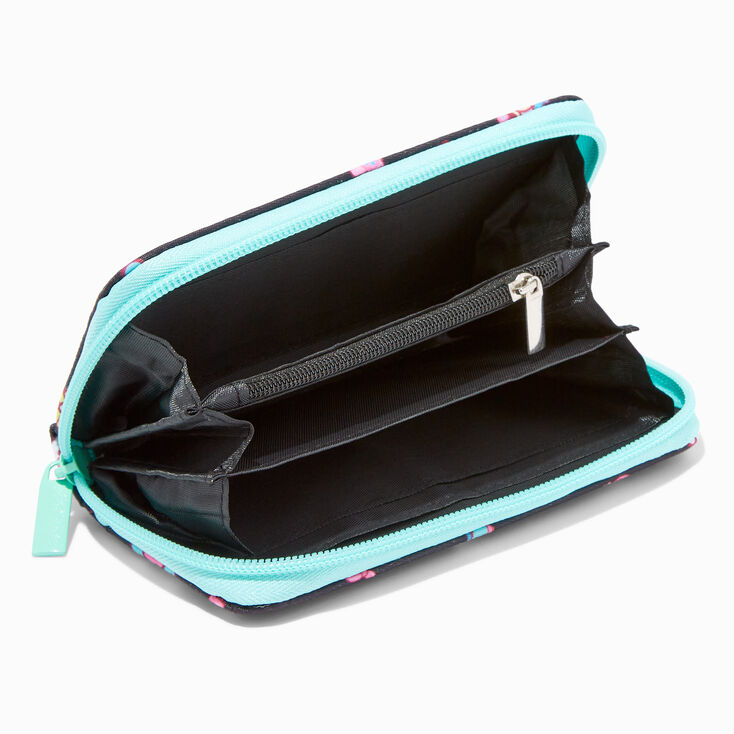 Trendy Icons Print Wristlet,