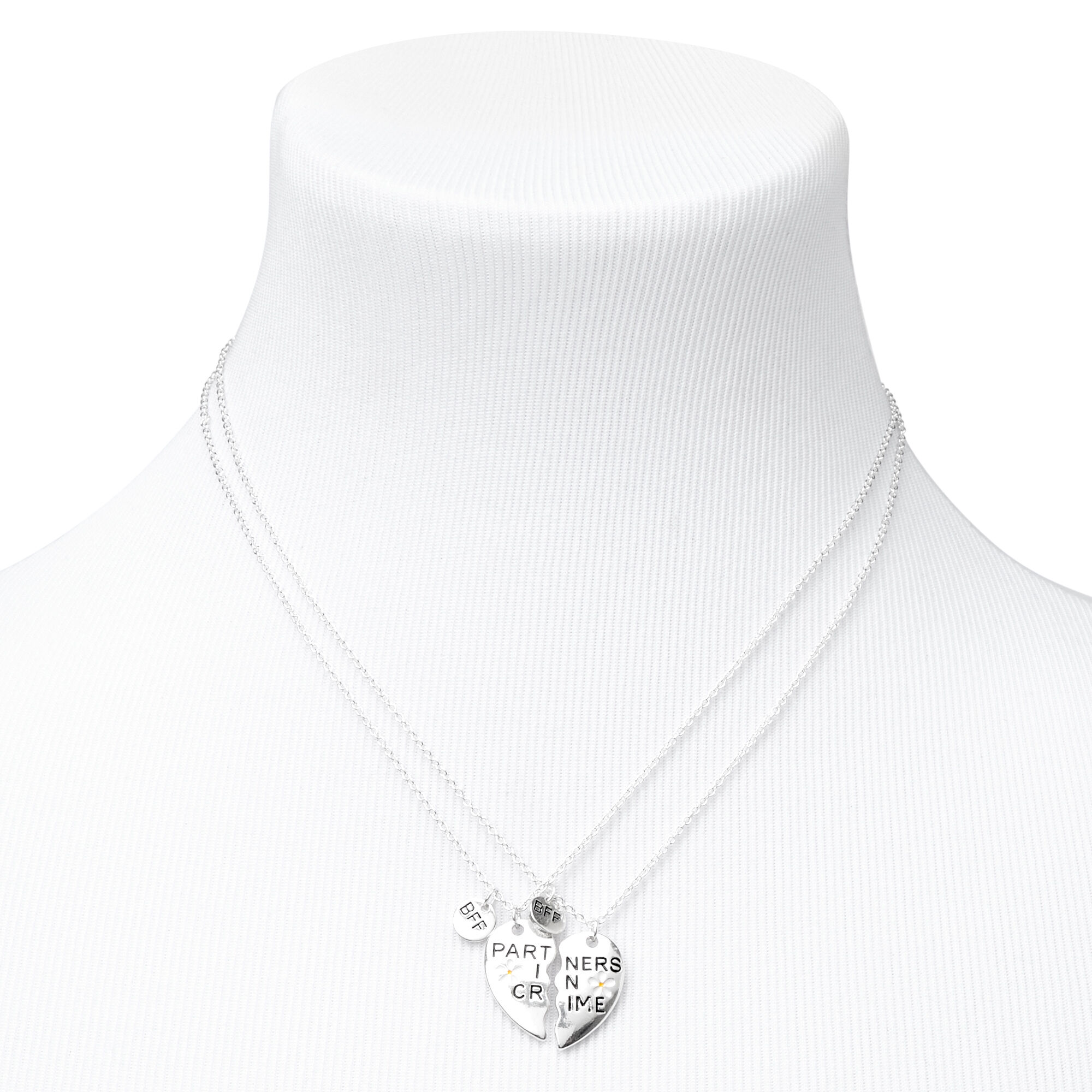 Partners in crime necklace claire's hotsell