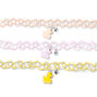 Best Friends Rubber Duckie Tattoo Choker Necklaces - 3 Pack,