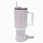 Iridescent Studded Stainless Steel Handled Tumbler,