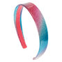 Rainbow Glitter Ombre Headband,