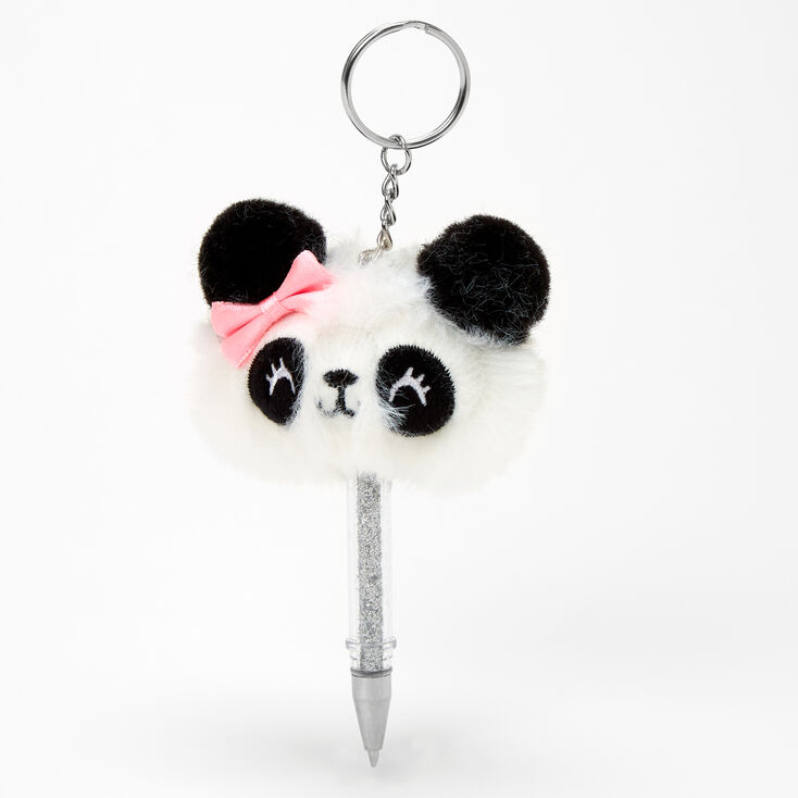 Two-Color Pen Click &- Clack Panda Ties