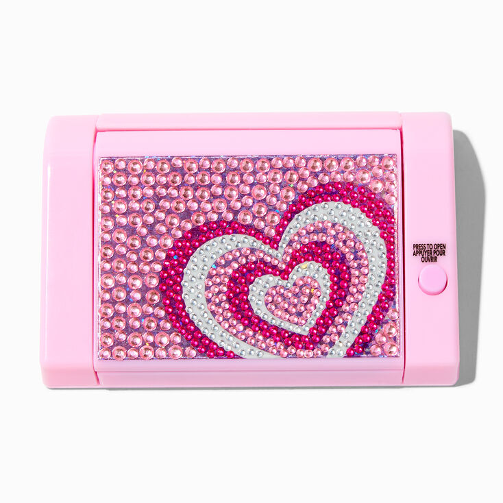 Pink Heartthrob Bling Mechanical Lip Gloss Set,