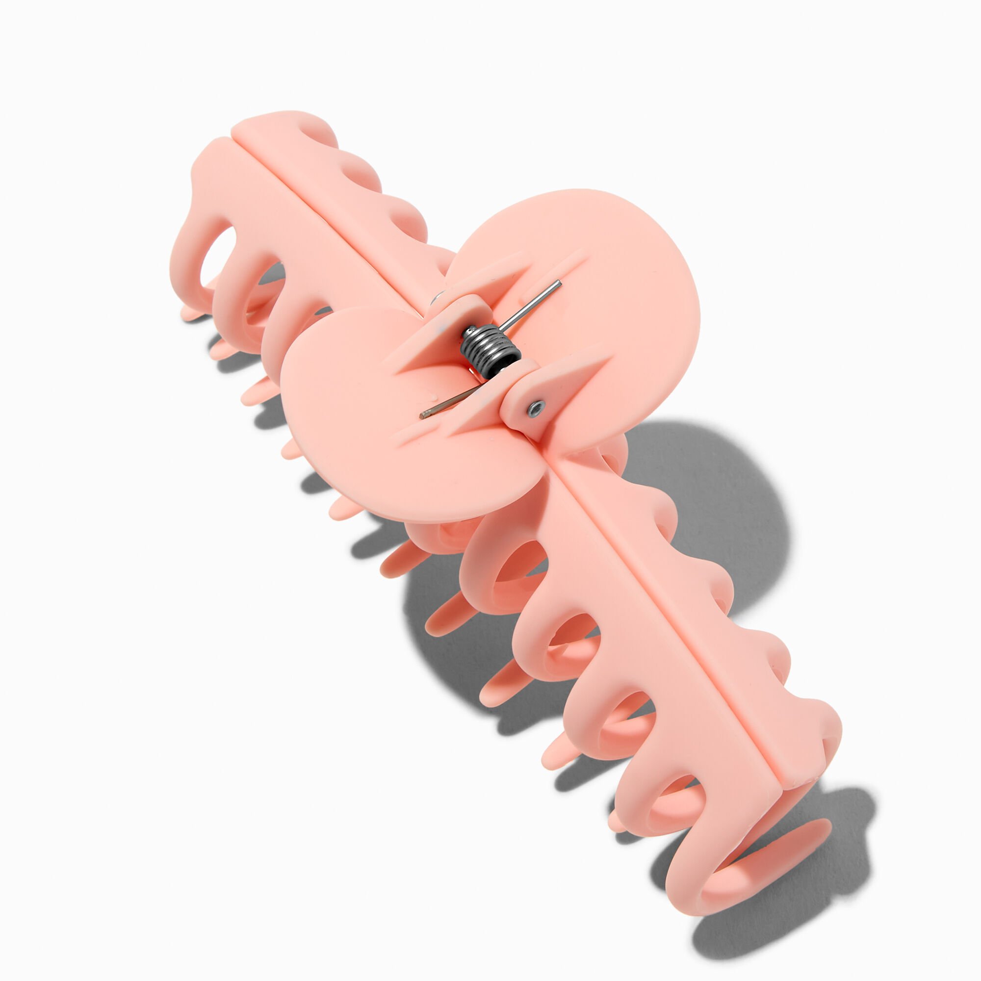 Matte Blush Pink Large Hair Claw,
