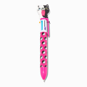 Moody Cat Yin Yang Multicolored Pen,