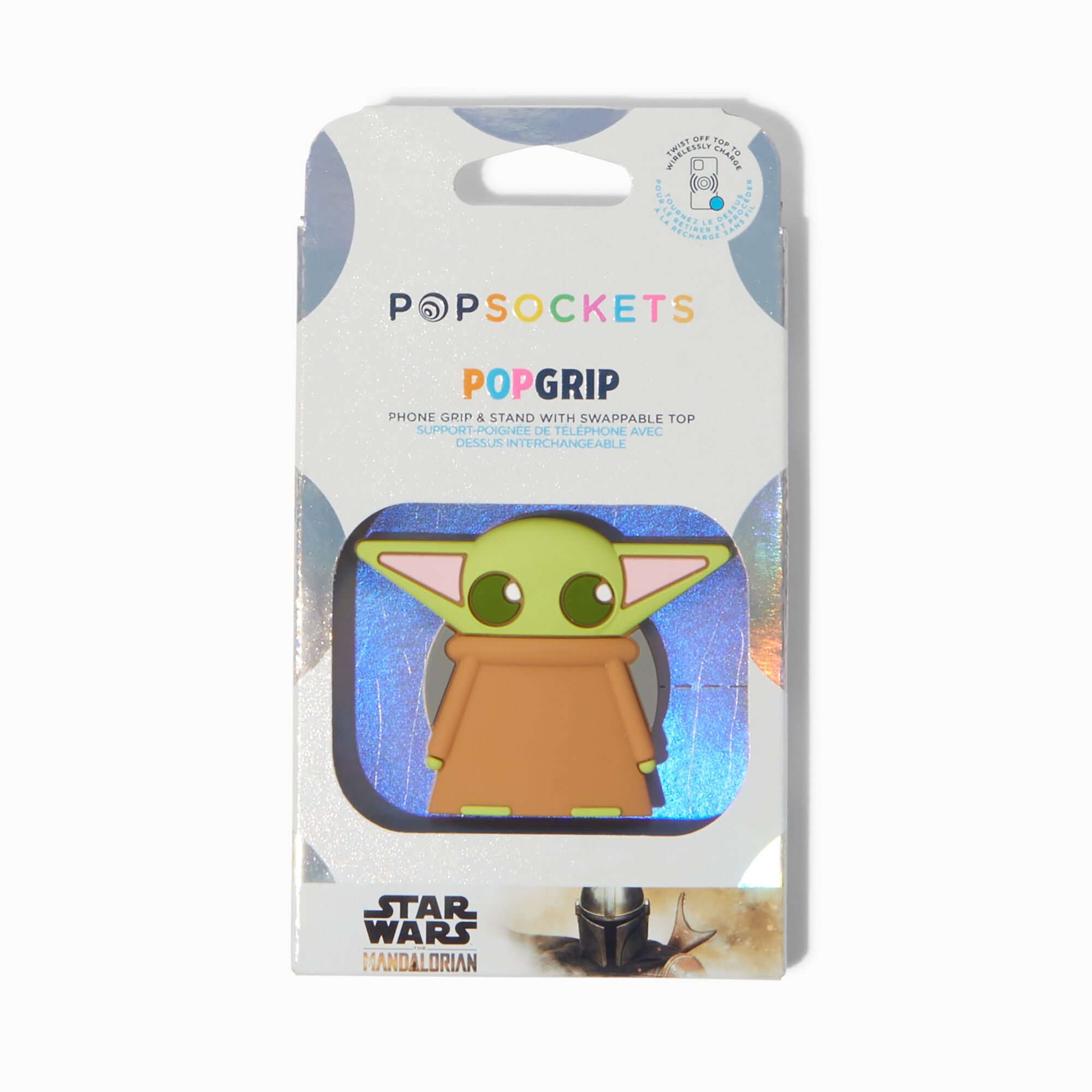 View Claires Popsockets Swappable Popgrip Star Wars The Mandalorian Grogu information
