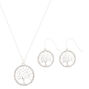 Silver Tree of Life Jewellery Set - 2 Pack,