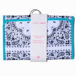 T H E M E x Claire&#39;s Bandana Hanging Jewelry Organizer,