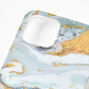 Gold Marble Protective Phone Case - Fits iPhone 12/12 Pro,
