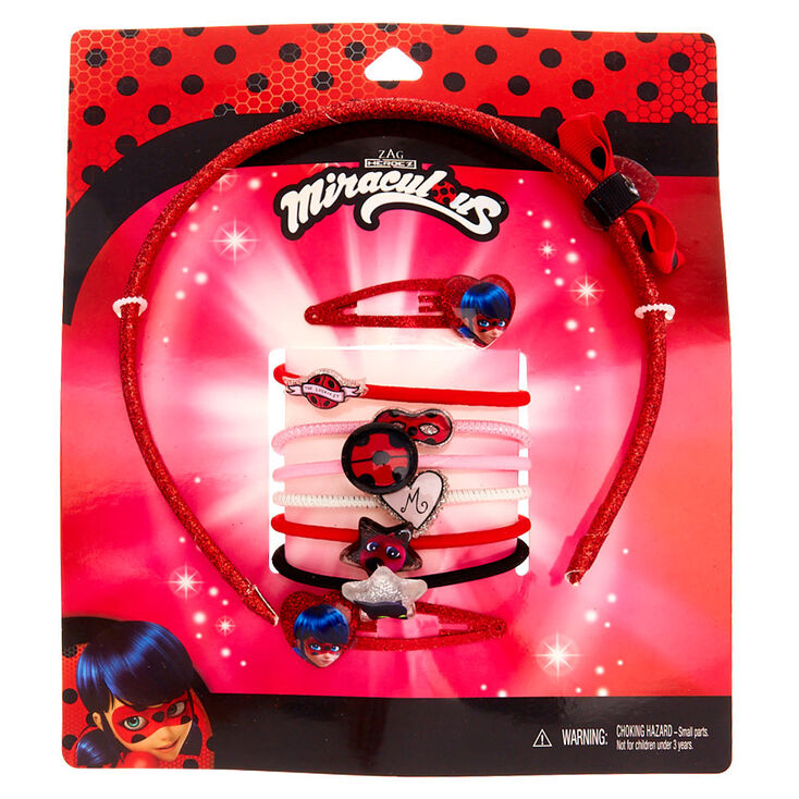 Claire's Lot d'accessoires pour cheveux Miraculous™ - Lot de 9