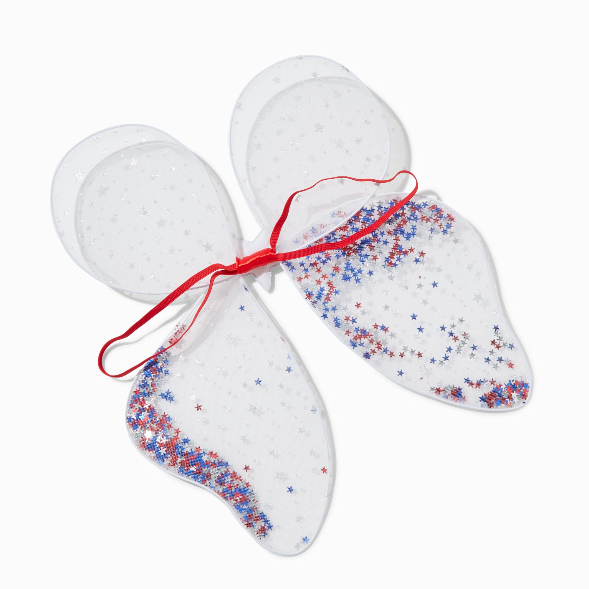 Stars & Stripes Shaker Glitter Wings,