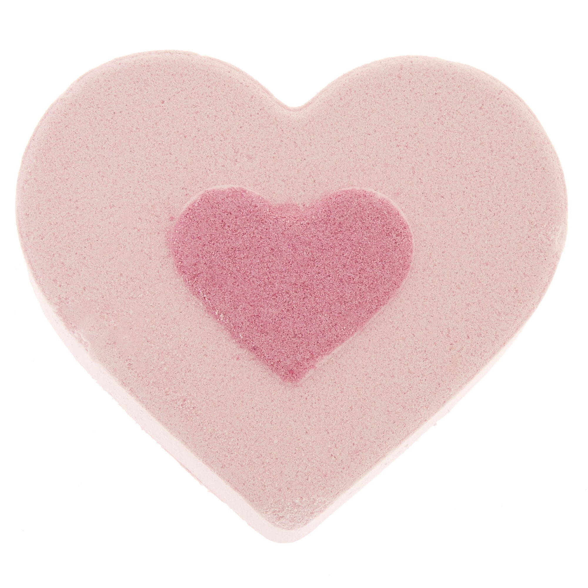 Cherry Scented Pink Heart Bath Bomb | Claire's US