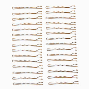 Blonde Bobby Pins - 30 Pack,