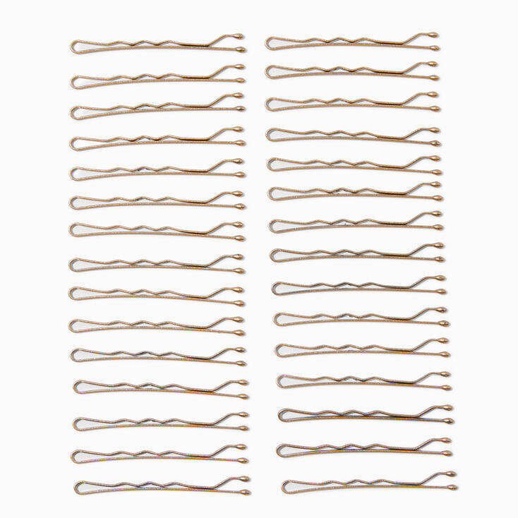 Blonde Bobby Pins - 30 Pack,