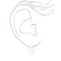 Silver 1&quot; Tree of Life Drop Earrings,