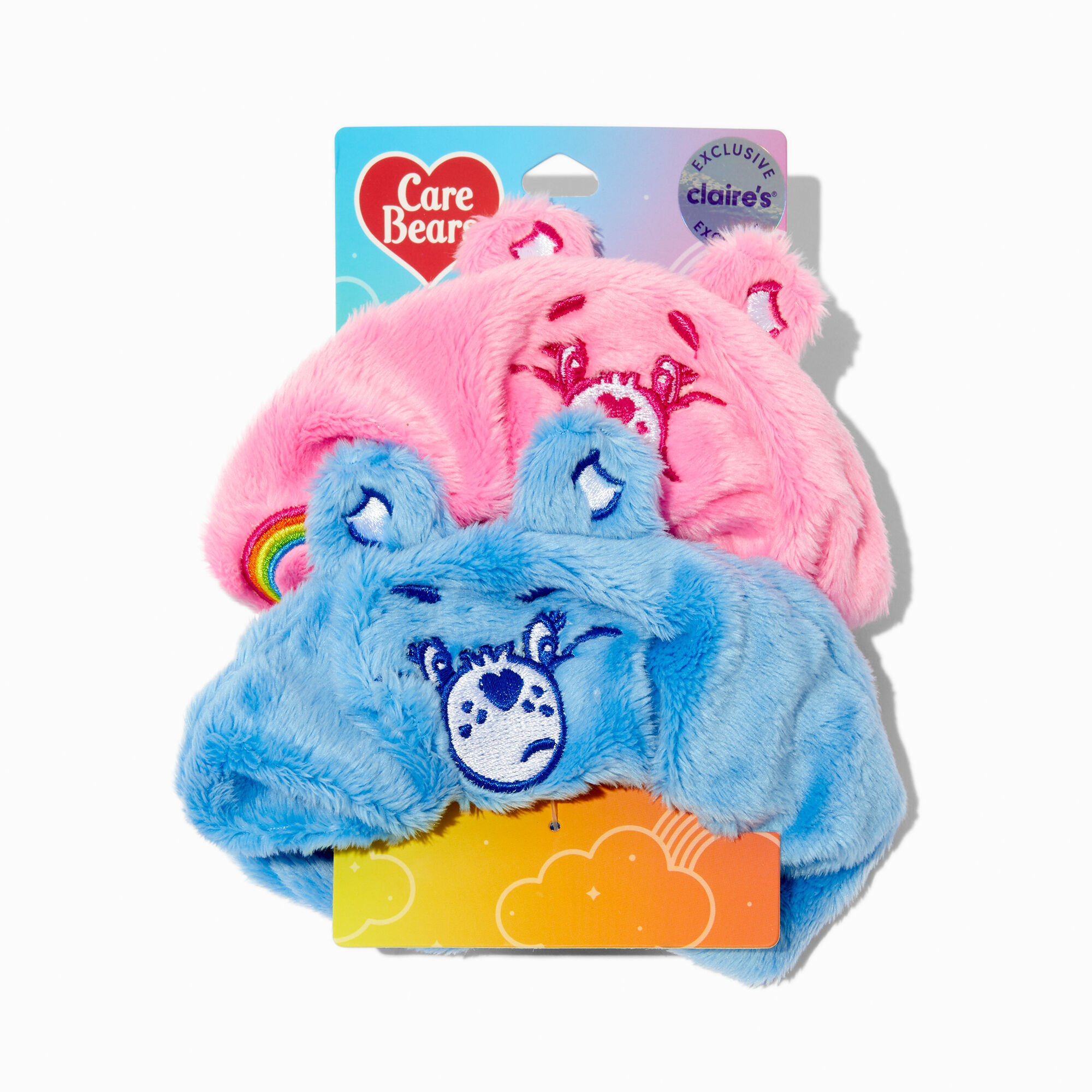 Chouchous pelucheux en exclusivité chez Claire's Bisounours™ - Lot de 2,