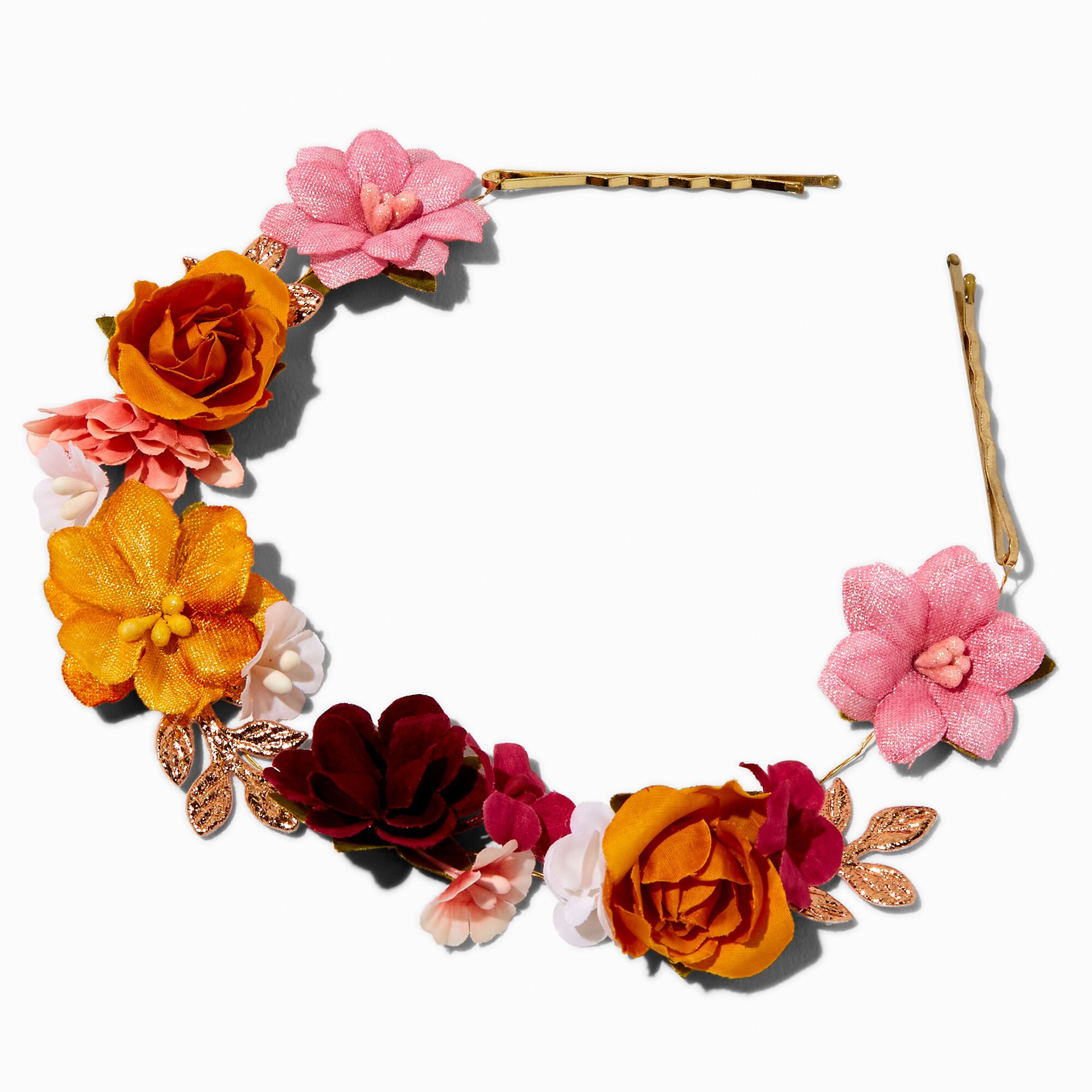 Ornement pour cheveux fleur d'automne,