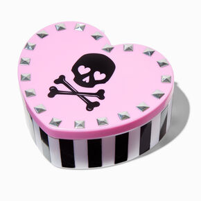 Halloween Heart Skull Storage Box ,