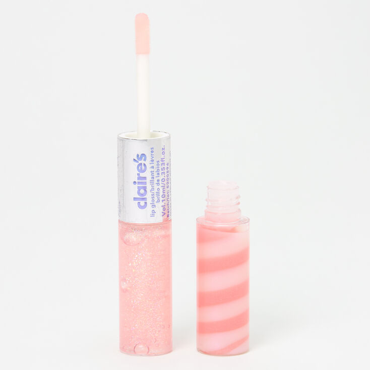 Double-Ended Lip Gloss Tube - Strawberry Cream,