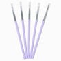 Purple Nail Art Brush Set - 5 Pack,