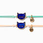 Best Friends Mood Cat Pastel Adjustable Cord Bracelets - 2 Pack,