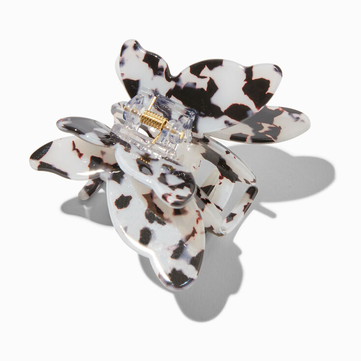 Black Tortoiseshell Butterfly Hair Claw,