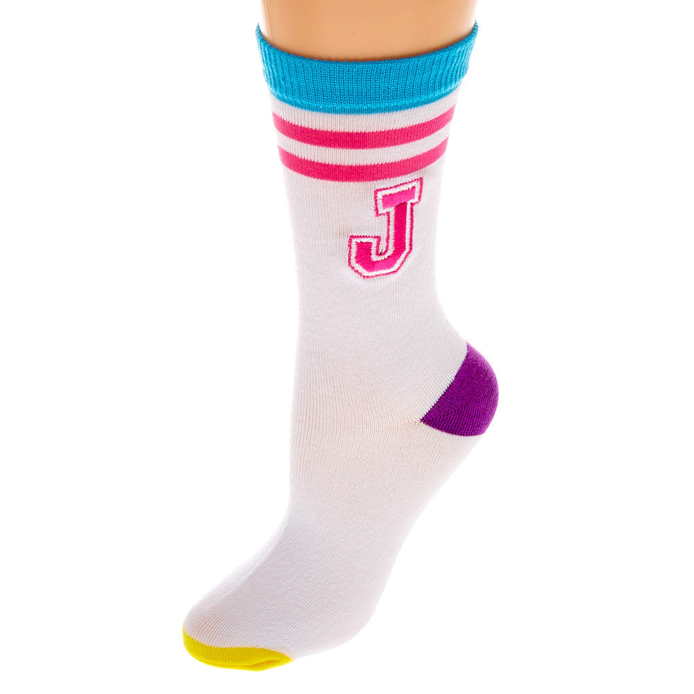 Initial Crew Socks - J,