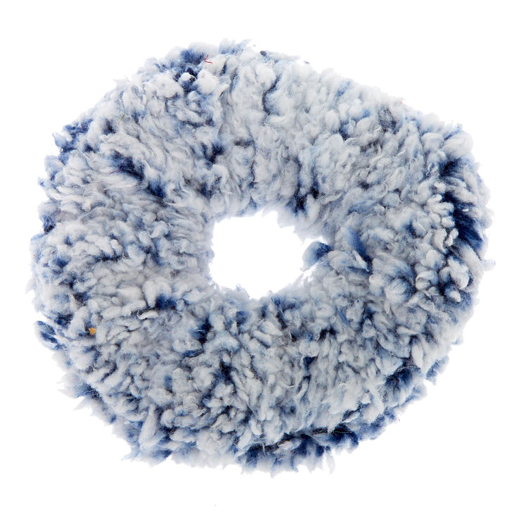 Claire's Chouchou en peluche - Bleu