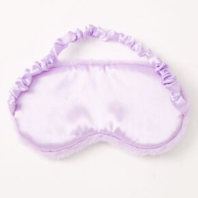 Soft Sequin Eyelash Sleeping Mask - Lilac,