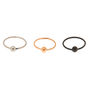 Mixed Metal Titanium 20G Nose Rings - 3 Pack,