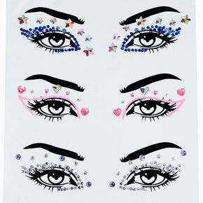 Multicolor Heart &amp; Star Eye Gems - 3 Pack,