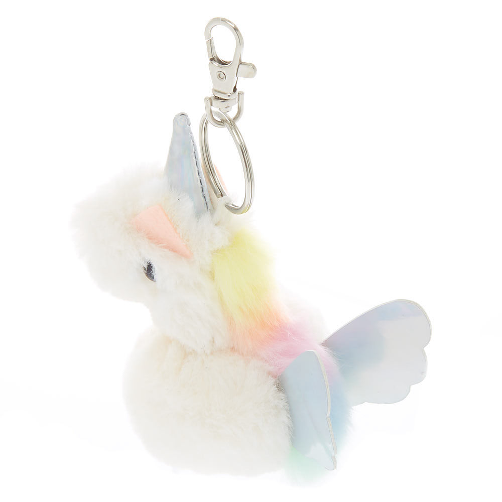 Porte-clés Peluche Licorne,