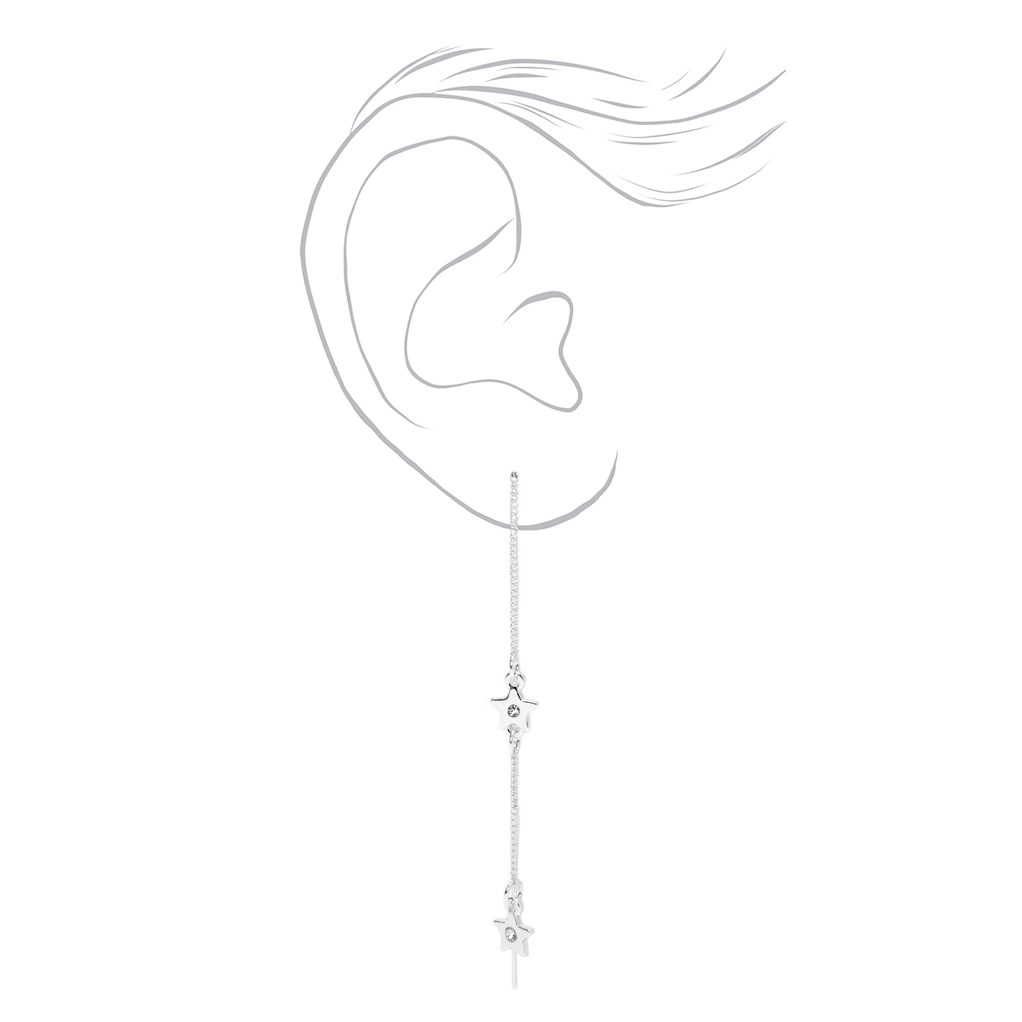 Threader earrings hotsell claire's
