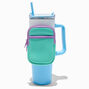 Teal Water Bottle Pouch,