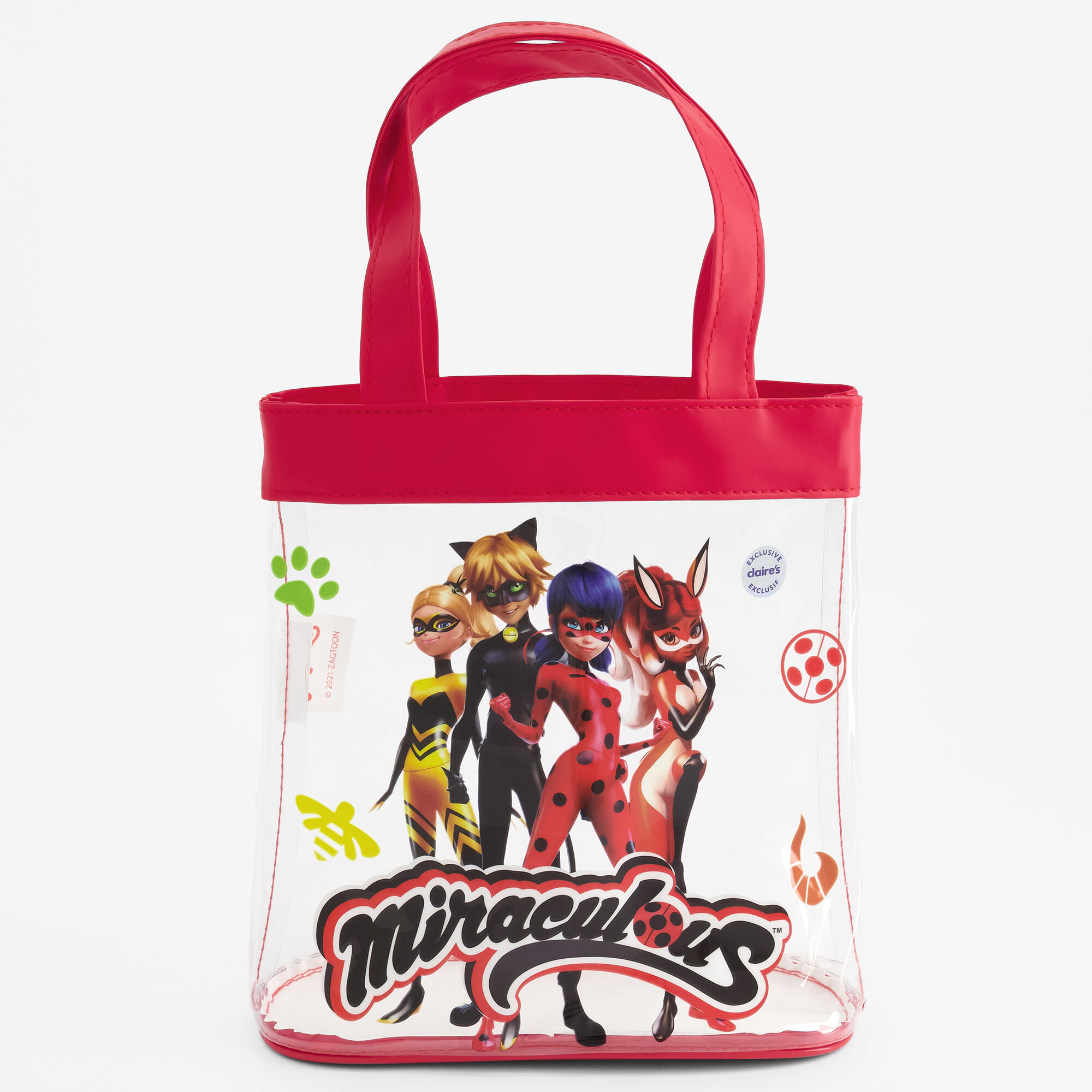 View Claires Miraculous Tote Bag Red information