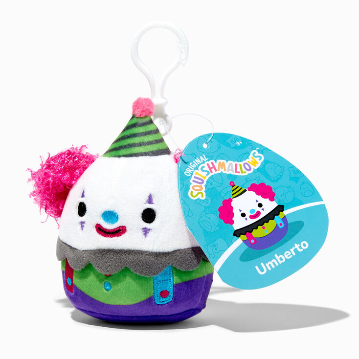 Squishmallows&trade; Claire&#39;s Exclusive 3.5&quot; Blacklight Umberto Soft Toy,
