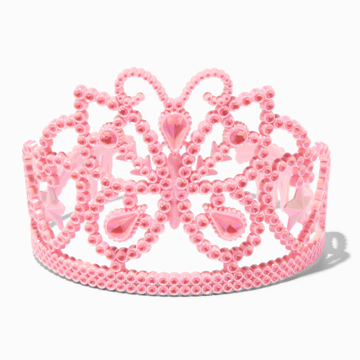 Claire's Club Pink Butterfly Crown