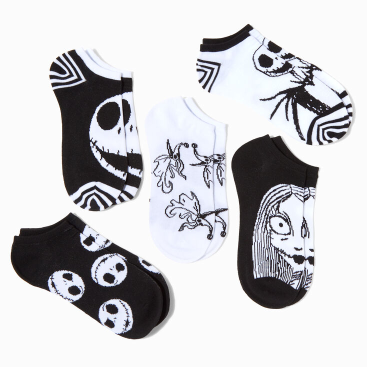 &copy;Disney Nightmare Before Christmas No Show Ankle Socks - 5 Pack,