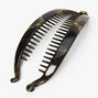 Brown Oil Slick Banana Hair Claw,