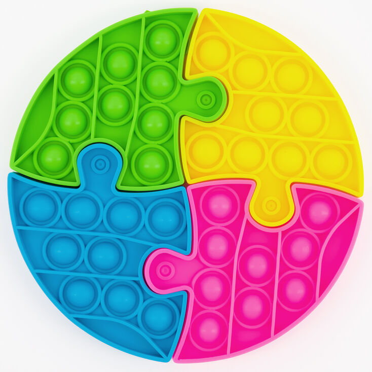 Pop Poppers Neon Puzzle Fidget Toy &ndash; Styles Vary,