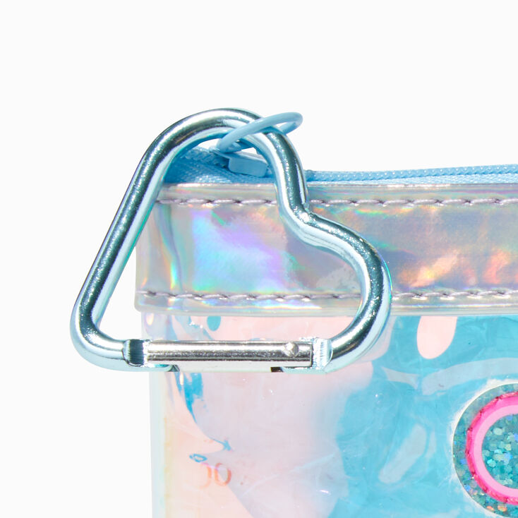 Holographic Initial Coin Purse - T,