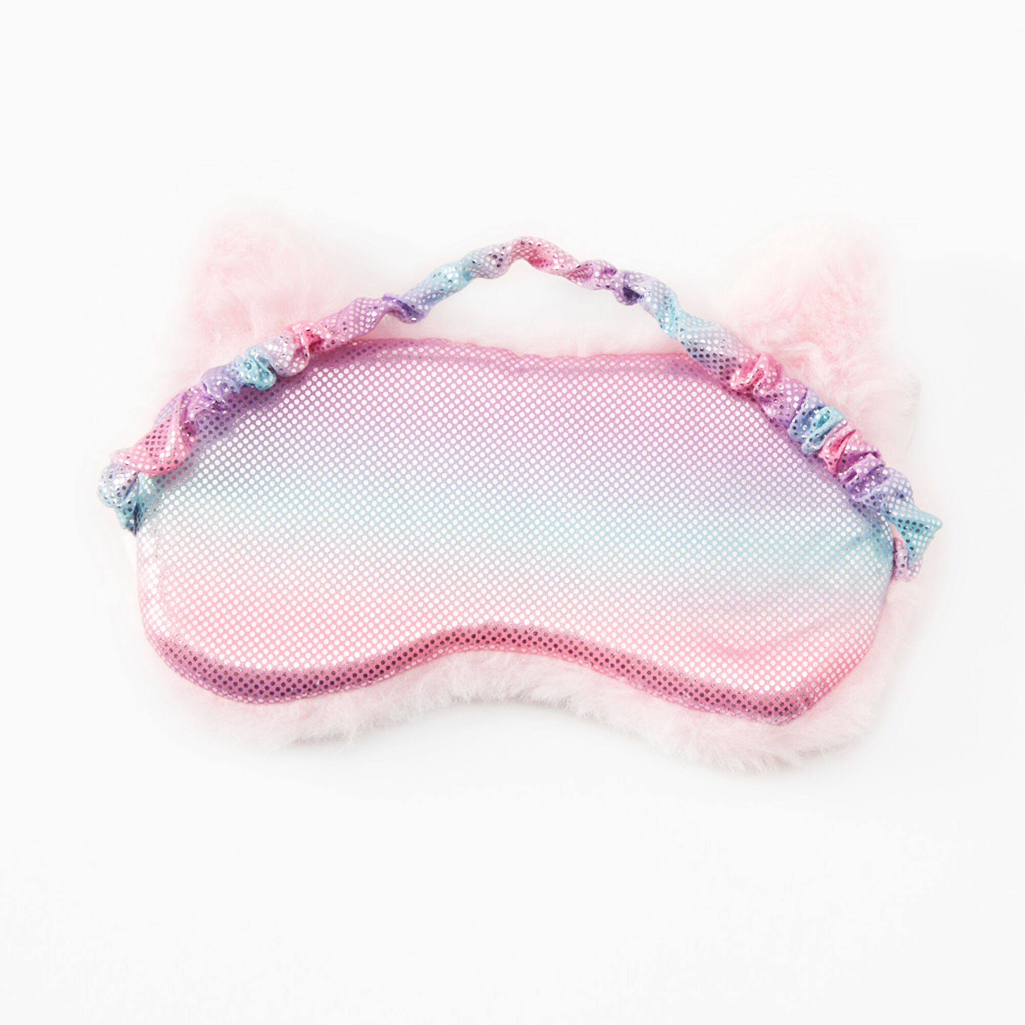Initial Cat Sleeping Mask - Pink, E,